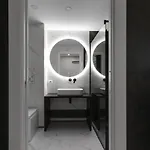 The Crown Black And White Rooms